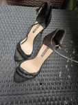 Buty na obcasie Stradivarius Letnie Czarne rozmiar 36
