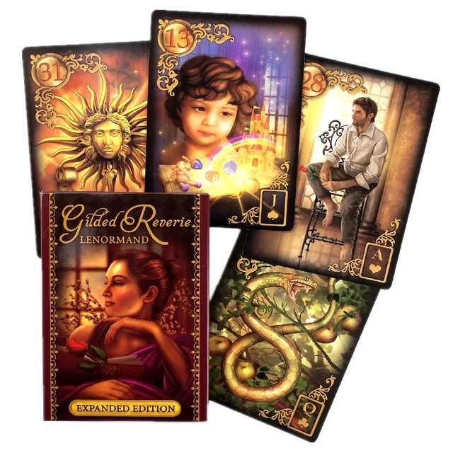 Baralho Cigano "Gilded Reverie Lenormand"