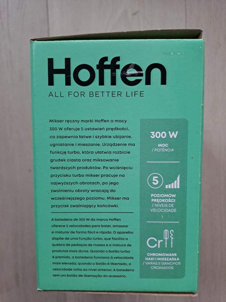 Mikser ręczny Hoffen  Nowy