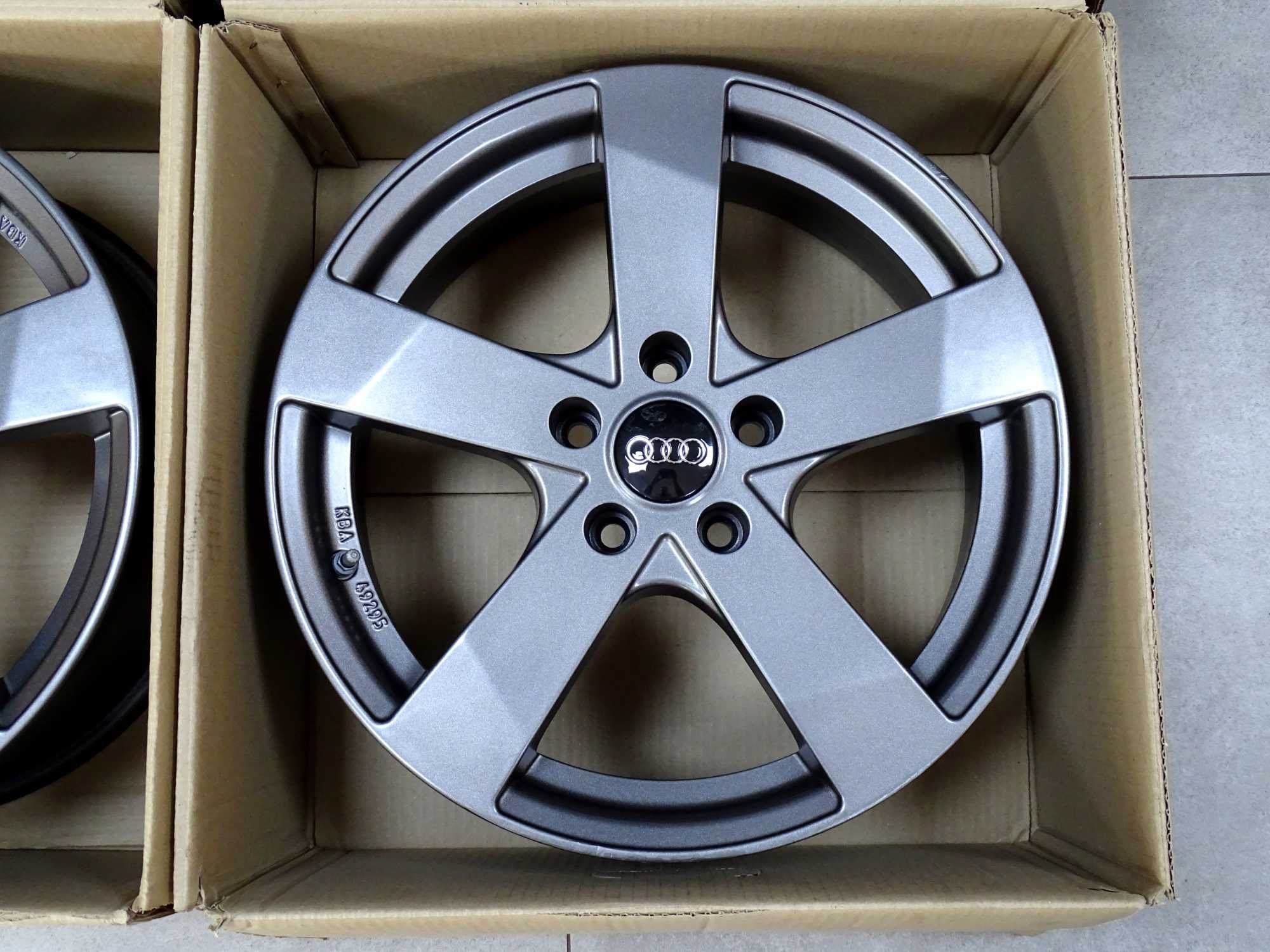 Felgi 17 AUDI GRAFIT A3 A4 A5 A6 5x112 Et38 Wulkanizacja Lubań Krims