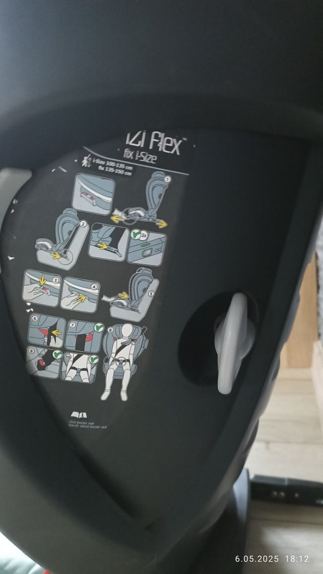 BeSafe iZi Flex Fix i-Size (15-36 kg) stan bardzo dobry