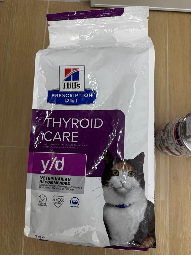 Ração gatos Hill’s Y/D THYROID CARE
