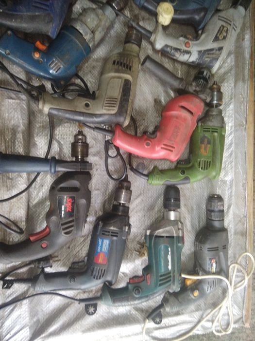 Перфораторы в рабочем состоянии.