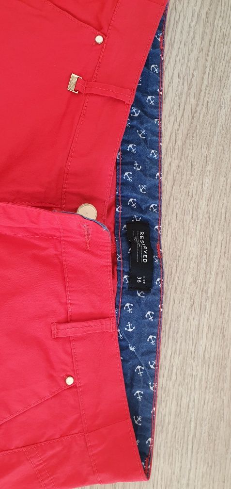 Chinosy spodnie reserved r.36
