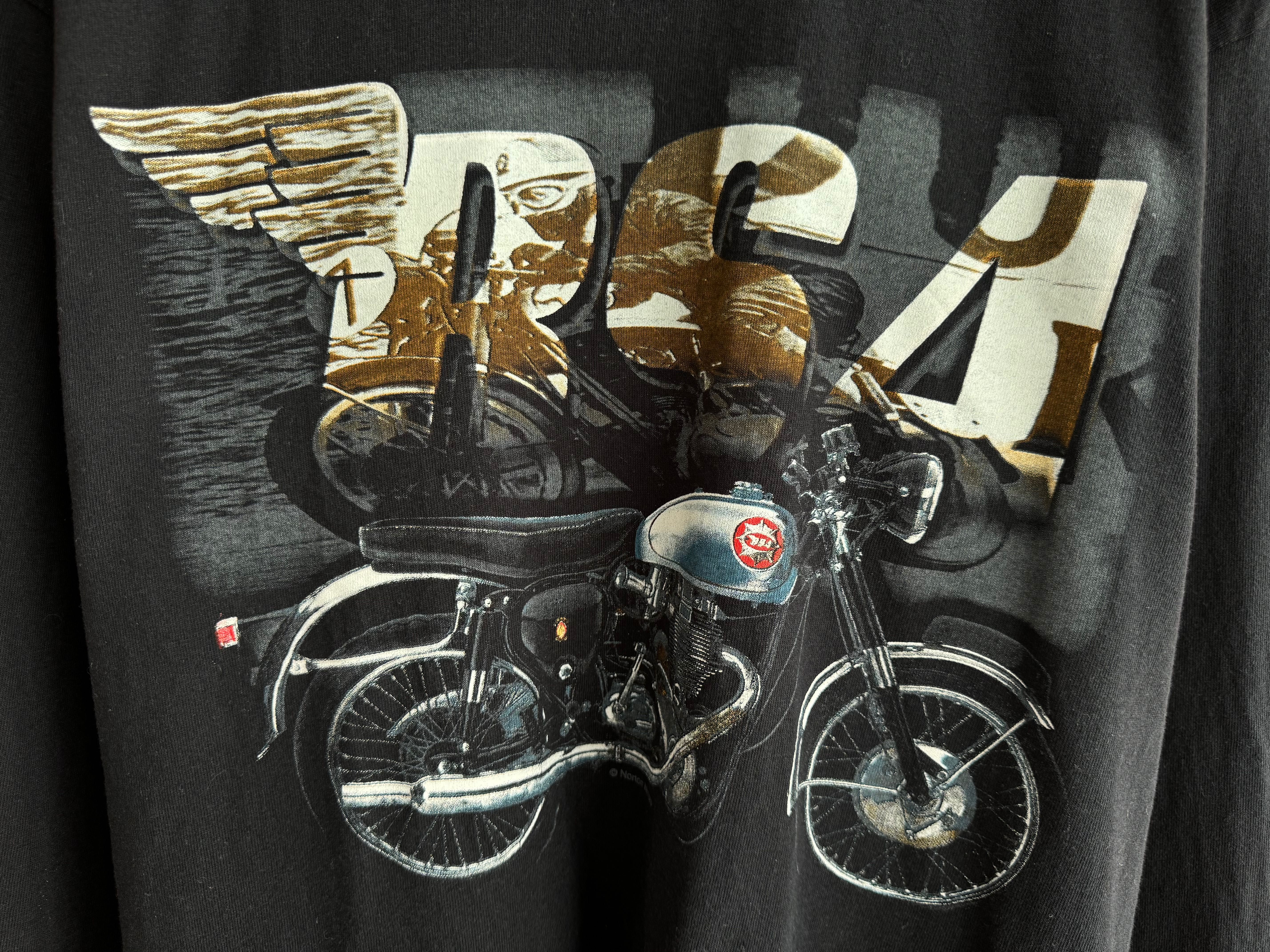 Norton RSA Bike Moto Merch мужская кофта футболка лонгслив размер L