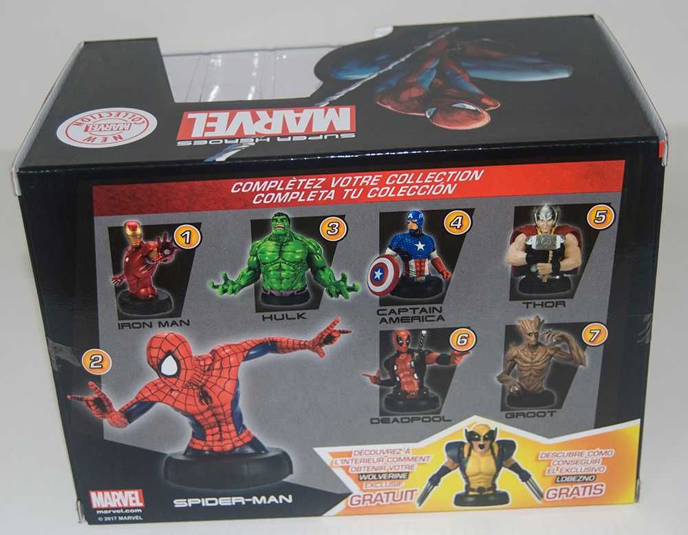 Spiderman - Homem-Aranha, busto resina, novo