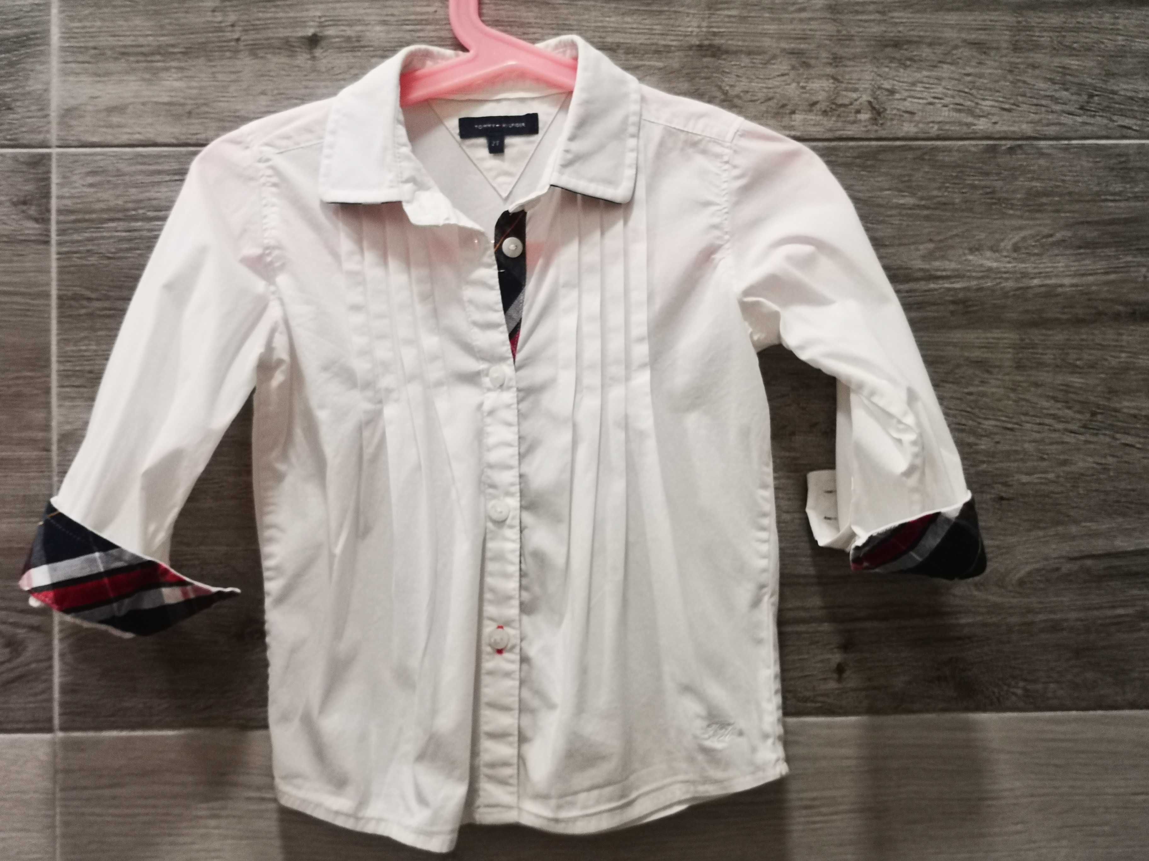 Tommy Hilfiger- sliczna biala koszula  2t