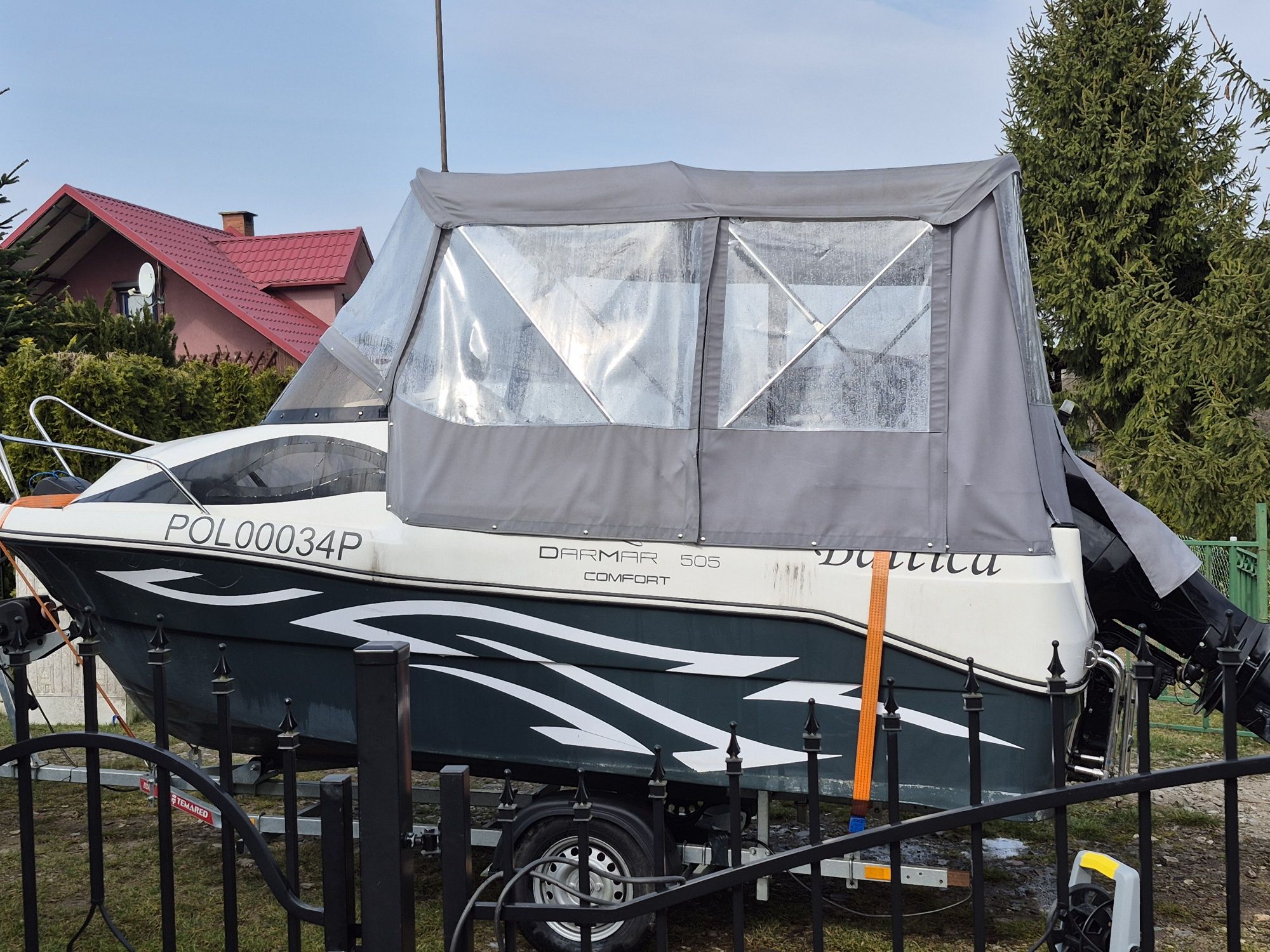 Łódź motorowo kabinowa Darmar 505 Comfort