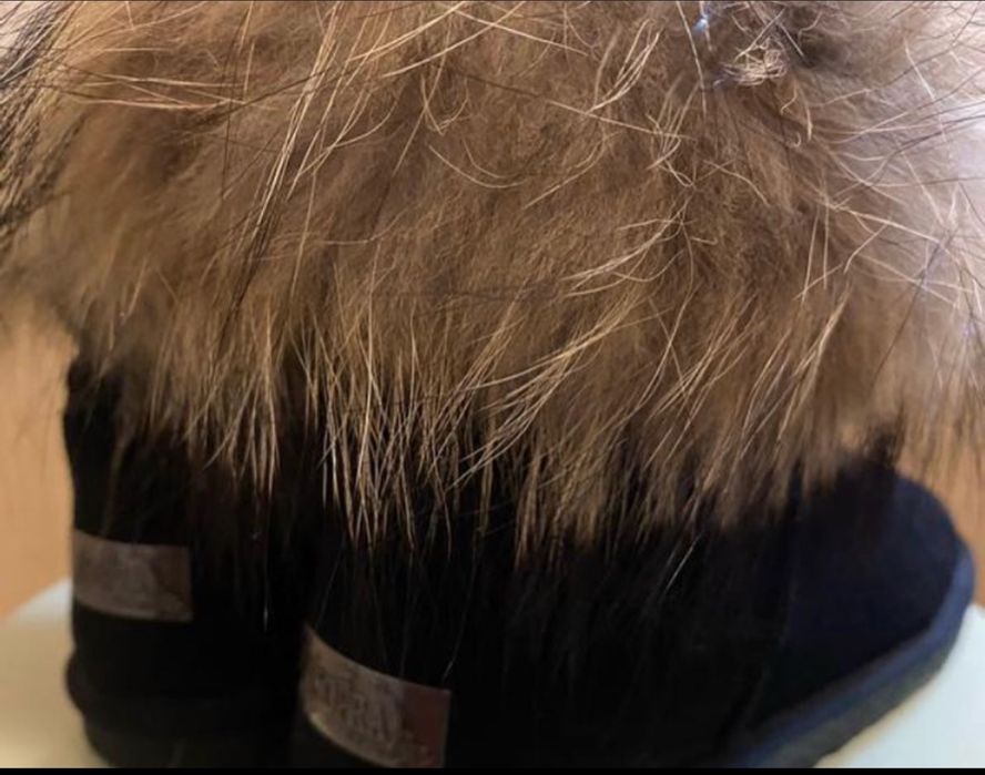 Угги натуральный замш и мех