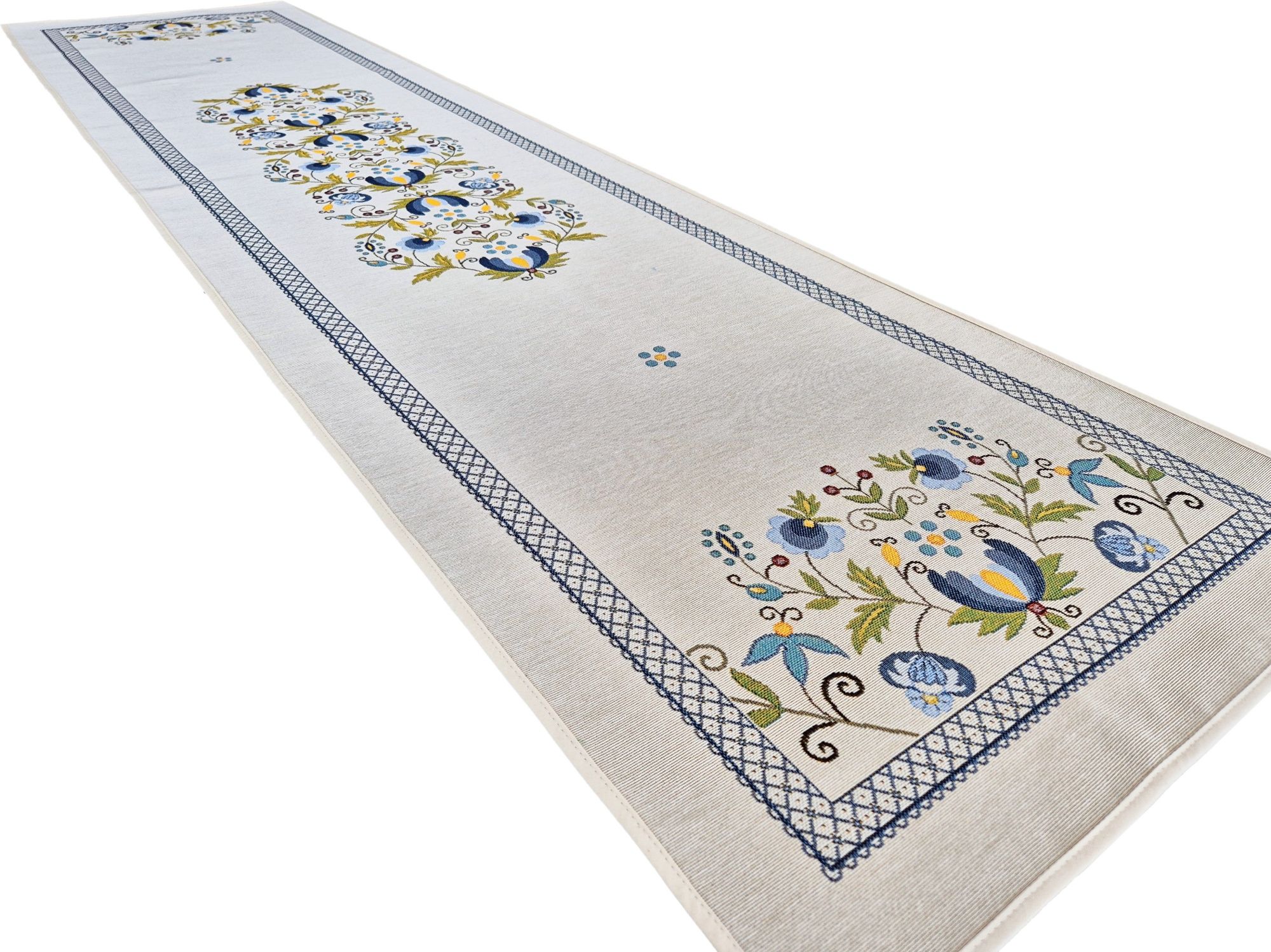 Bieżnik 45x140 cm gobelinowy L70 Wzór Kaszubski