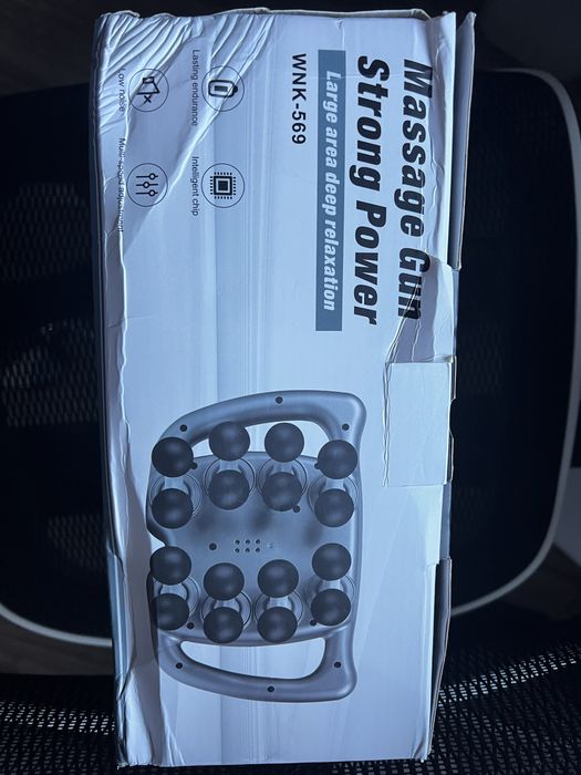 Masażer z funkcją grzania