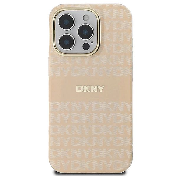 Etui DKNY Repeat Texture Pattern & Stripe MagSafe na iPhone 16 Pro - r