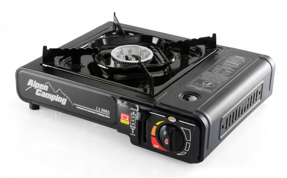 Kuchenka Turystyczna Alpen Camping Bavaria 2300W + Gaz /Fajne OKAZJE