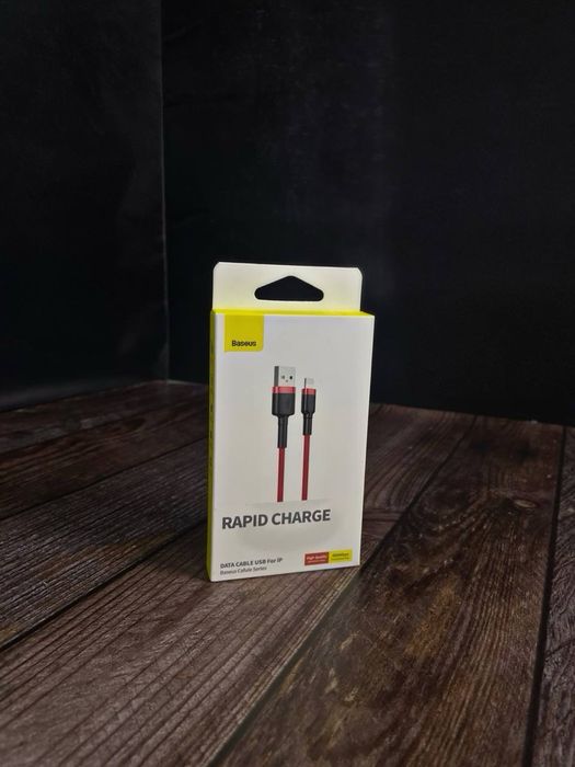 Кабель Baseus Cafule Series – Rapid Charge (USB – Lightning)