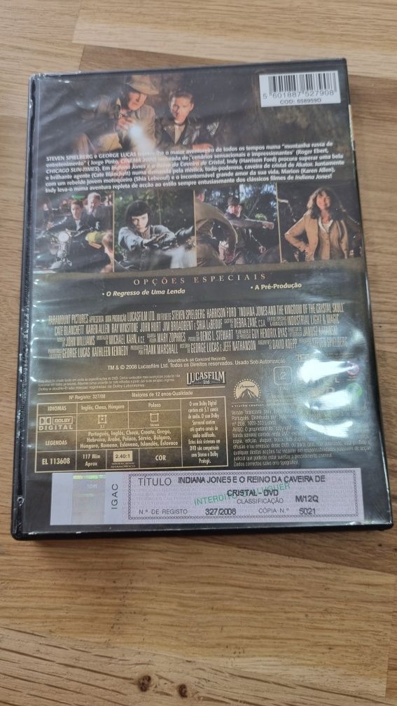 Dvd Indiana jones