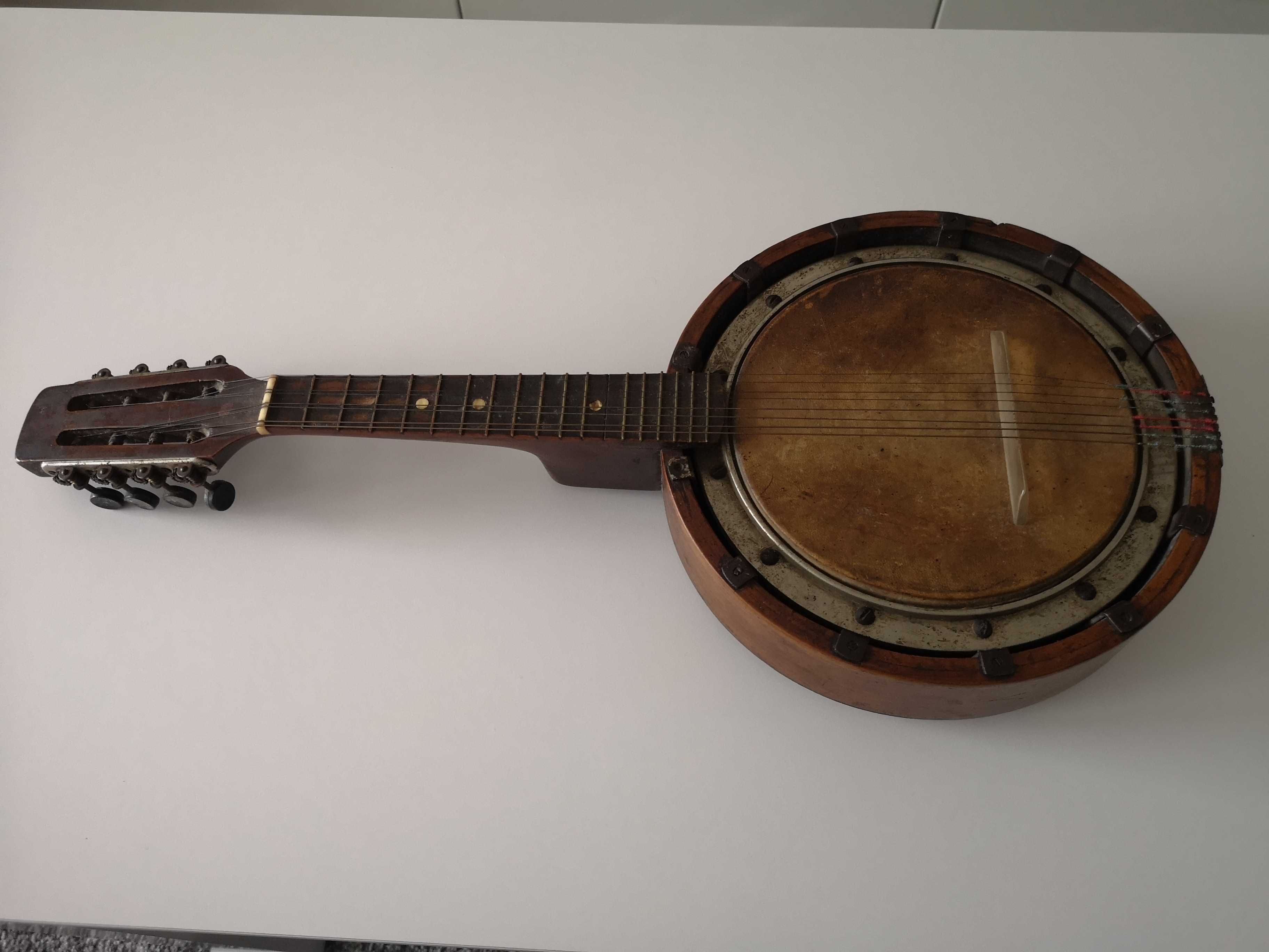 banjo stare instrument antyk retro