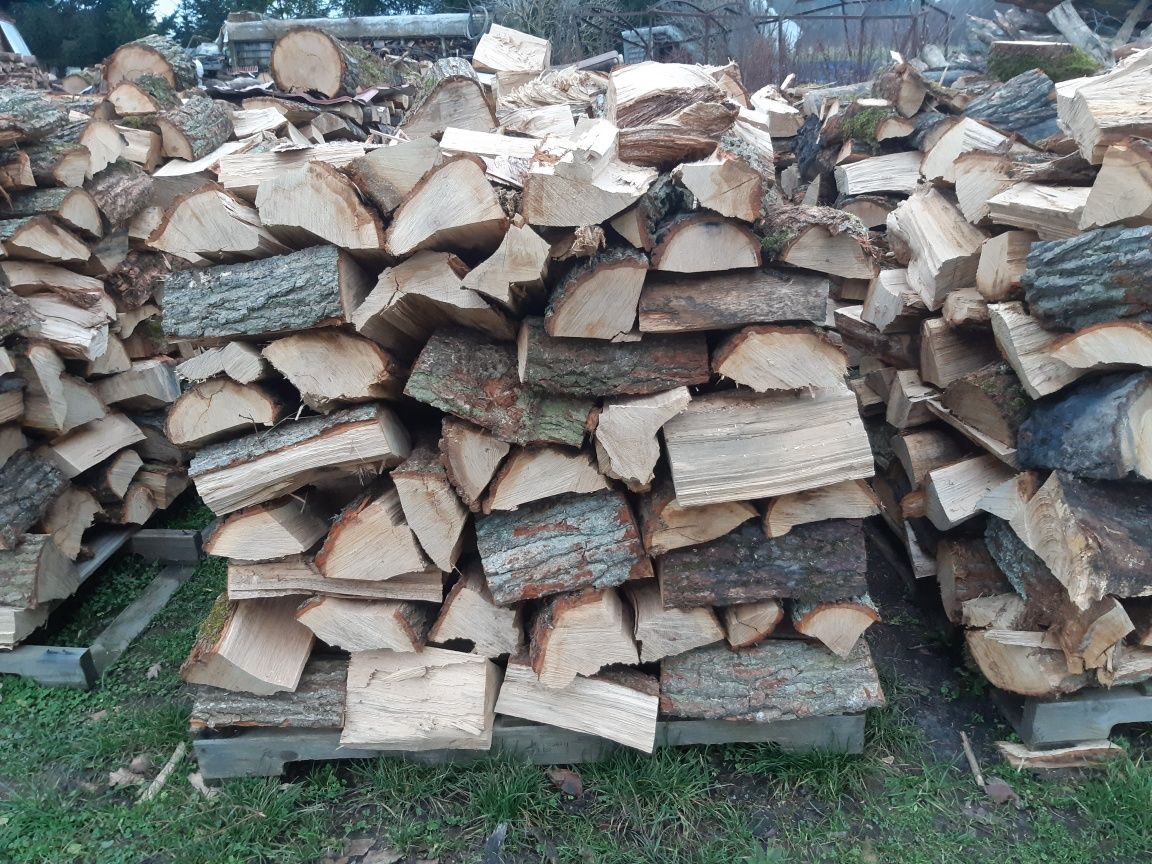 Opał dąb klon  jesion