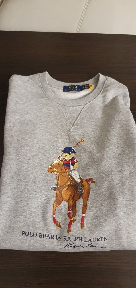 OKAZJA!!! Polo Ralph lauren męska bluza roz S