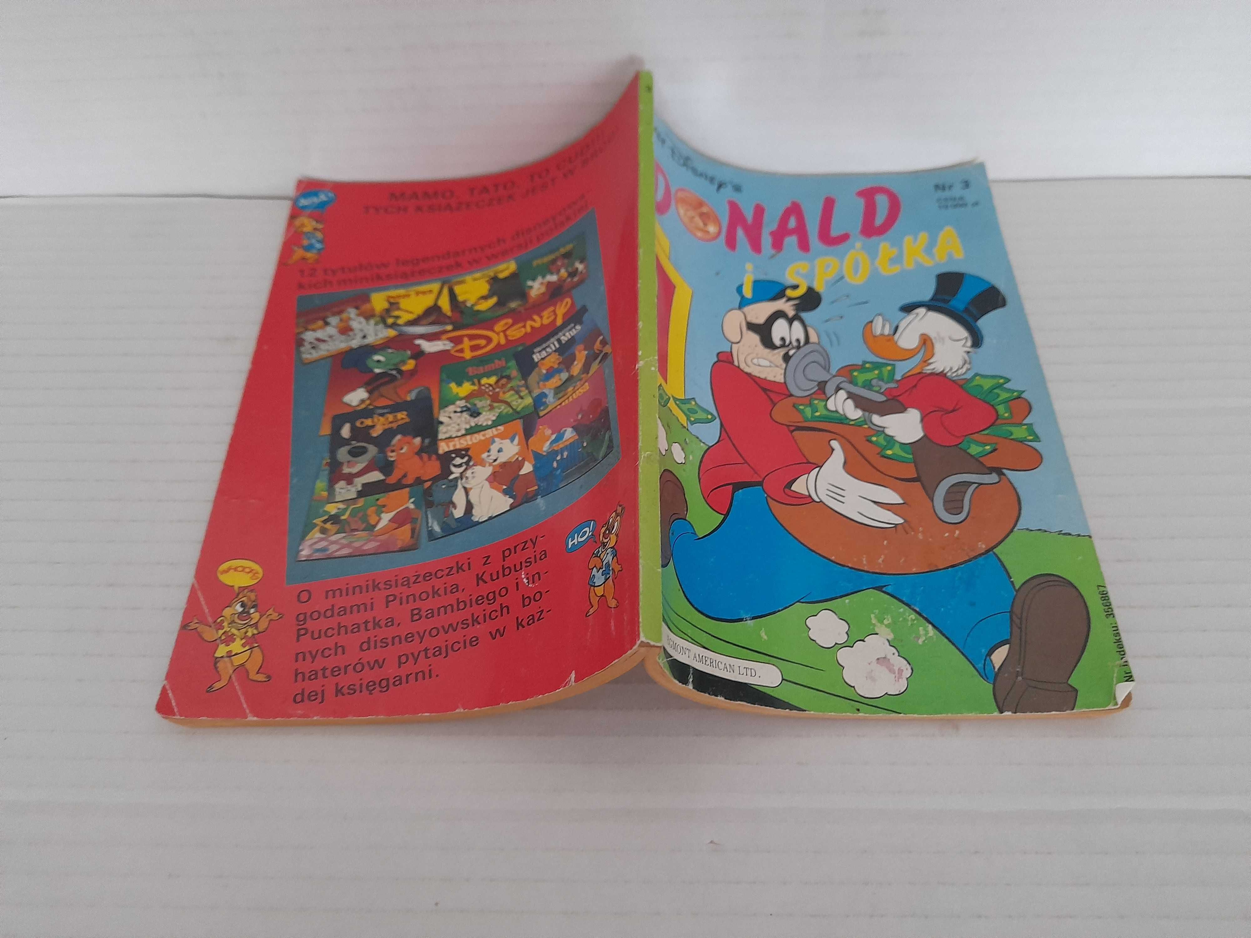 Komiks DONALD I SPÓŁKA Egmont Nr 3 1991