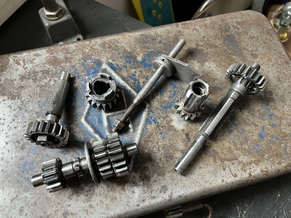 Romet 50T1 Ogar 205 Motorynka skrzynia 3 biegowa biegow 019
