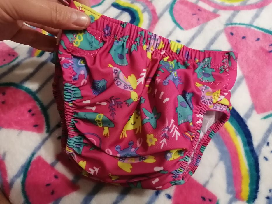 Трусики подгузники для плаванья Zoggs на девочку3-24мес,от3мес.-2х лет