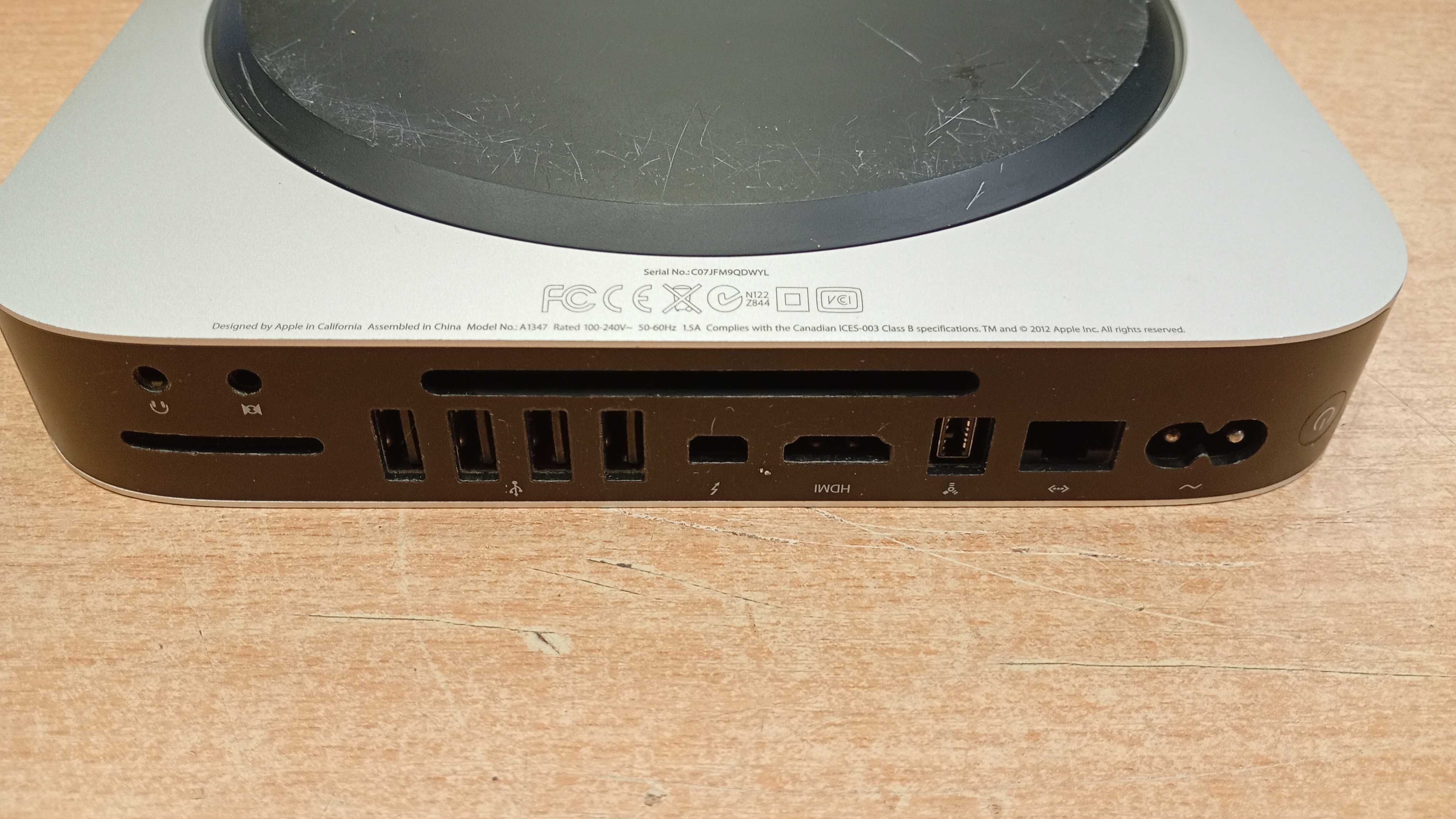 Komputer Mac mini (z końca 2012 r.) i5/12GB/1TB -Komis MADEJ Dębica