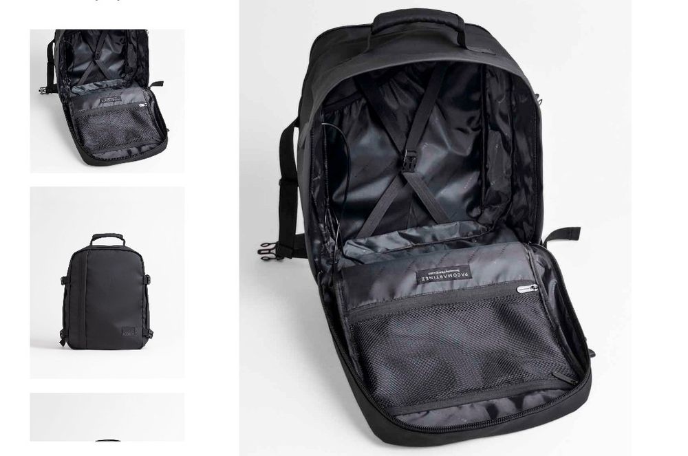 Mochila de viagem extensível