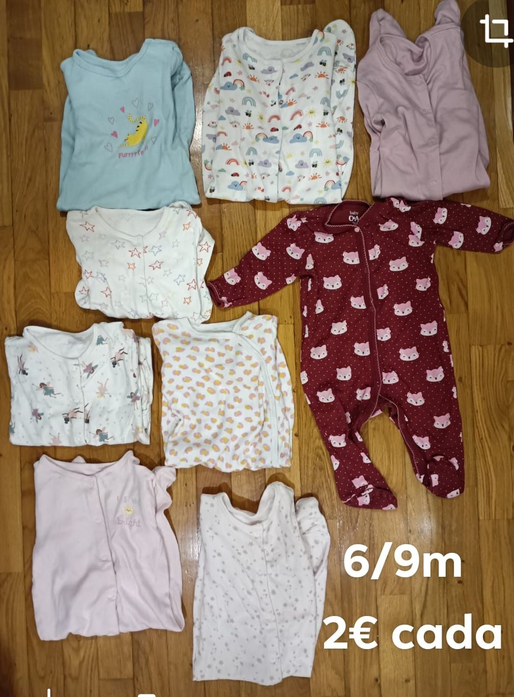 Roupa para bébé menina