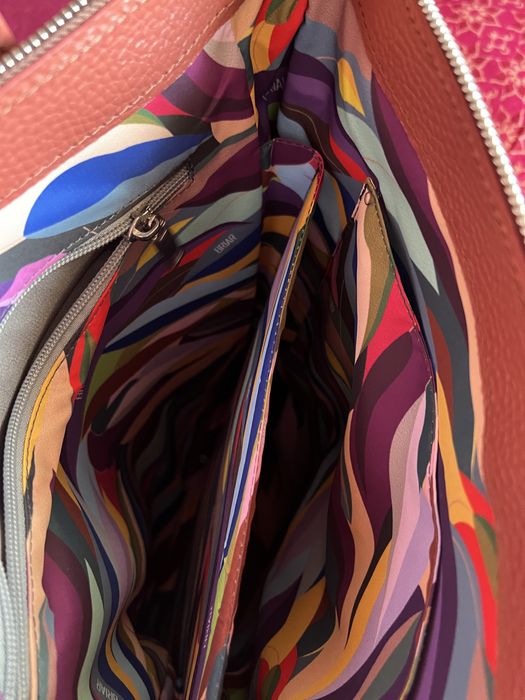 Сумка рюкзак  diamond италия натуральная кожа