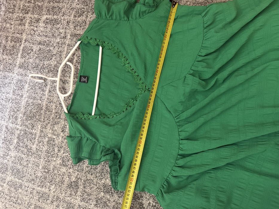 Zielona sukienka plus size duzy rozmiar shein