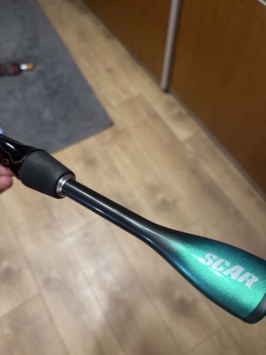 Wędka scar spinningowa na okonie