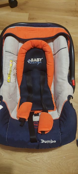 Fotelik samochodowy firmy Babydesign