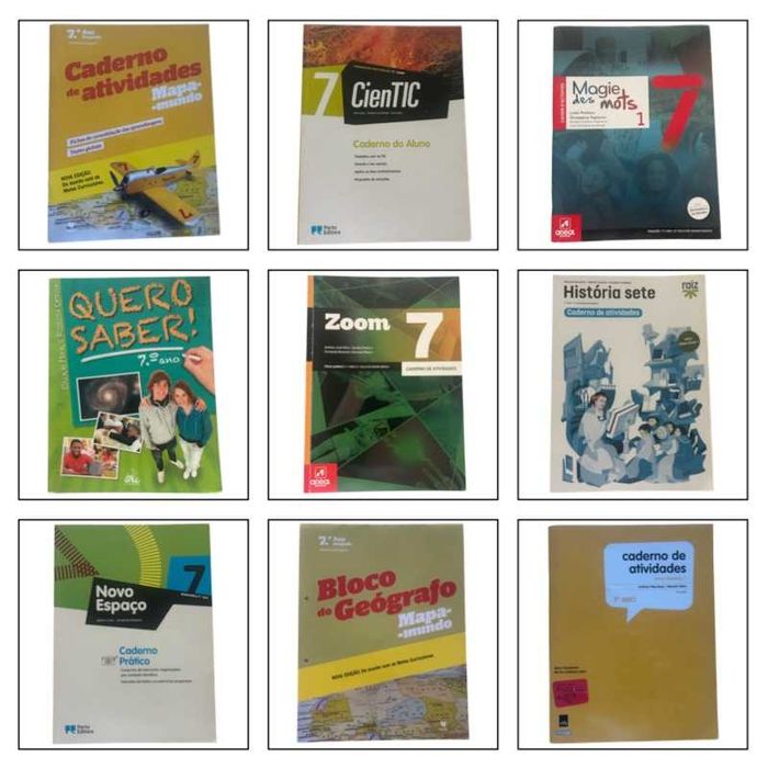 Livros de Fichas 7º ano
