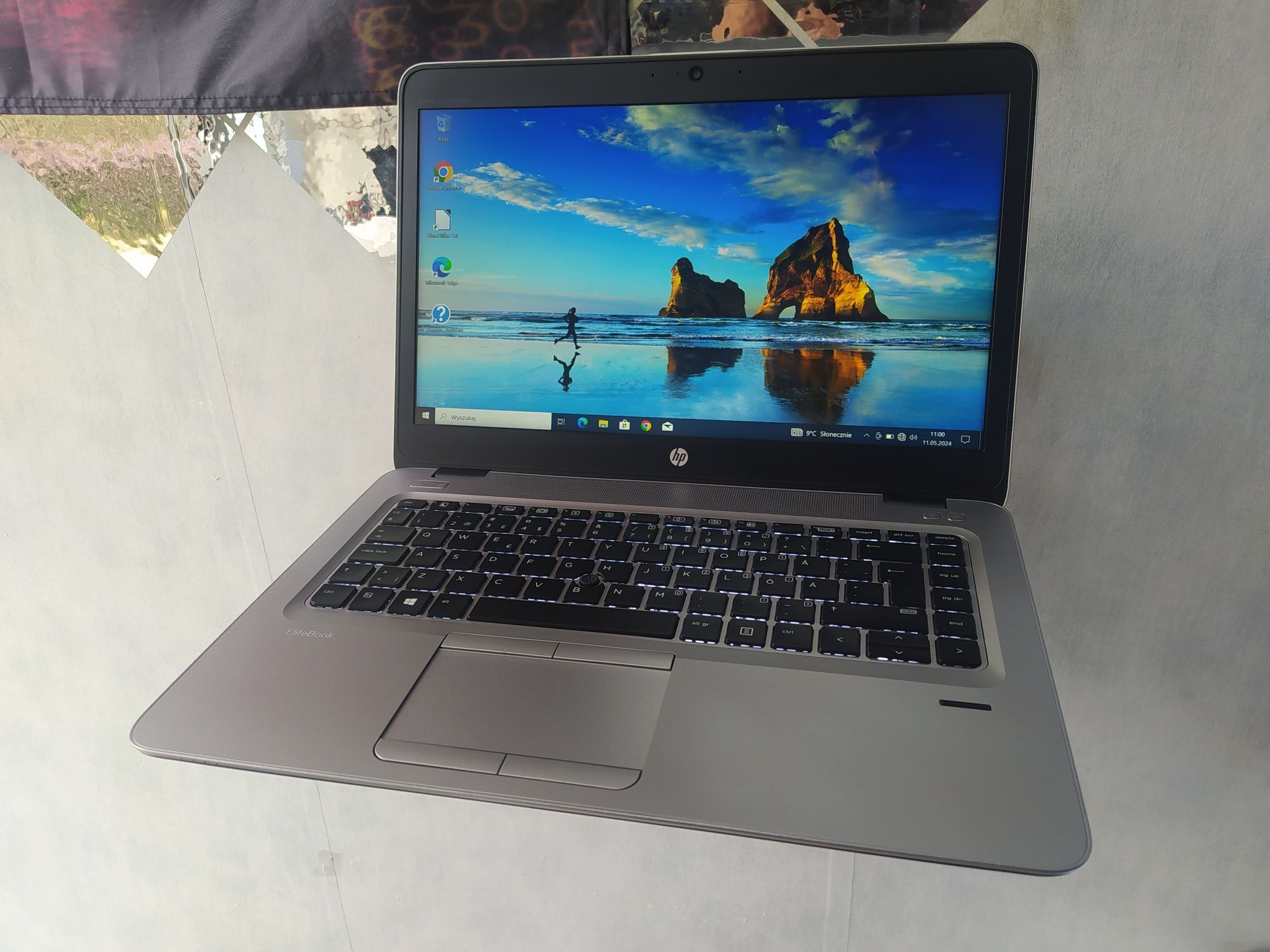 Laptop HP z klaw. podśw. /Full HD/proc.4rdz./8GB RAM/SSD 256GB/Gwaran