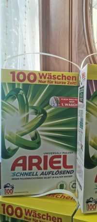 Zestaw proszków uniwersalnych do prania Ariel 100 prań Niemiecki