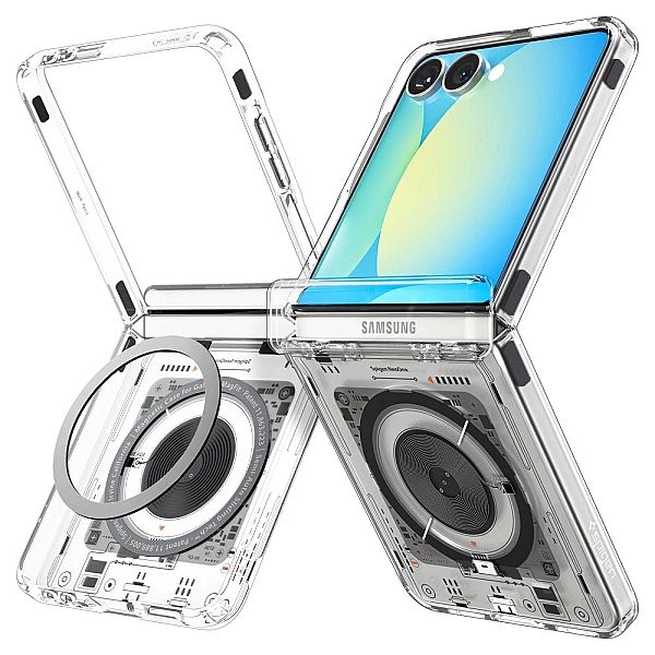 Etui Spigen Ultra Hybrid Pro MagSafe na Samsung Galaxy Z Flip 7 Zero O