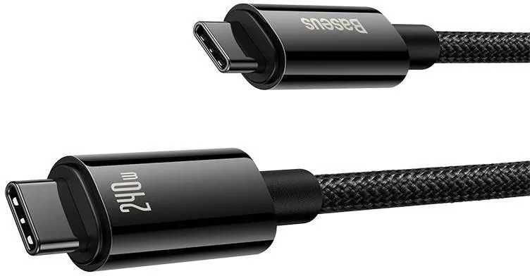 Baseus Kabel Usb Gold 240W 1M czarny
