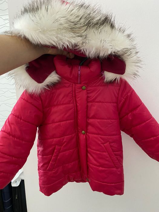 nowa, ocieplana kurtka rozmiar 98