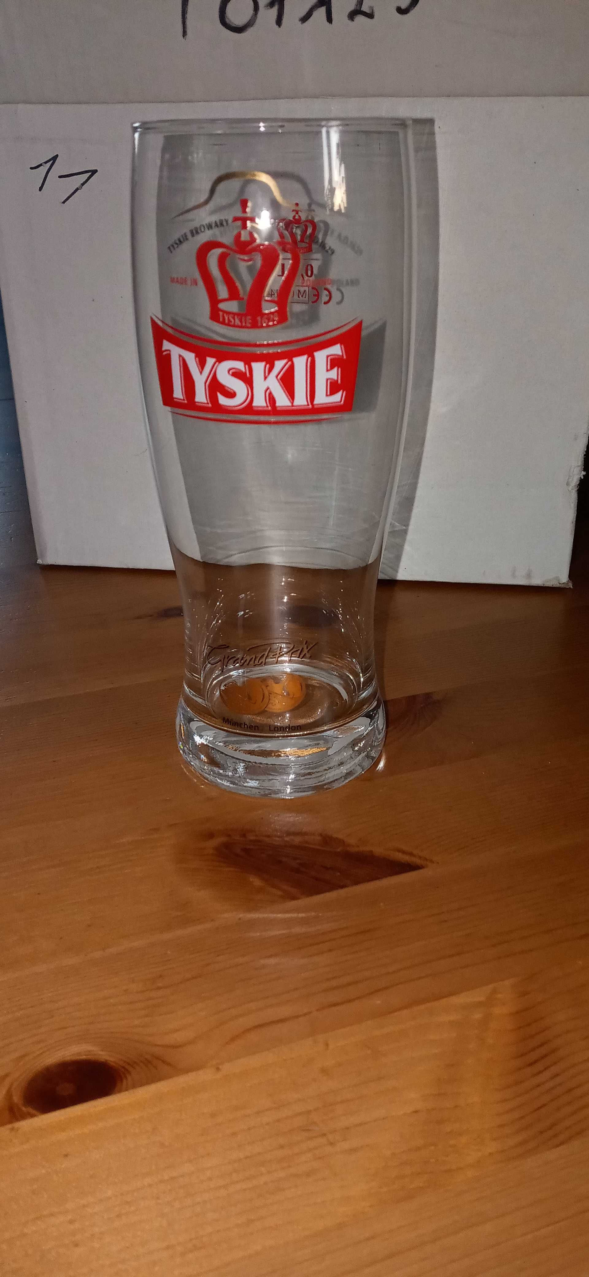 Szklanki pokale do piwa 0,5 L Tyskie