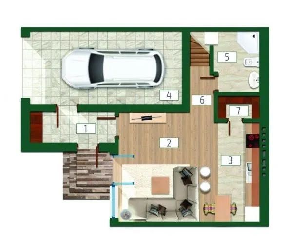 Продаж таунхауса з гаражем в КМ Green place