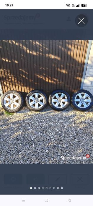 Alufelgi AUDI 17 5x112 zimowe
