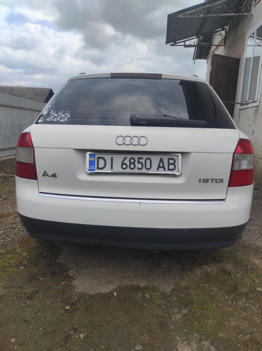 Продам ауді А4 В6 1.9 дизель 130 к/с