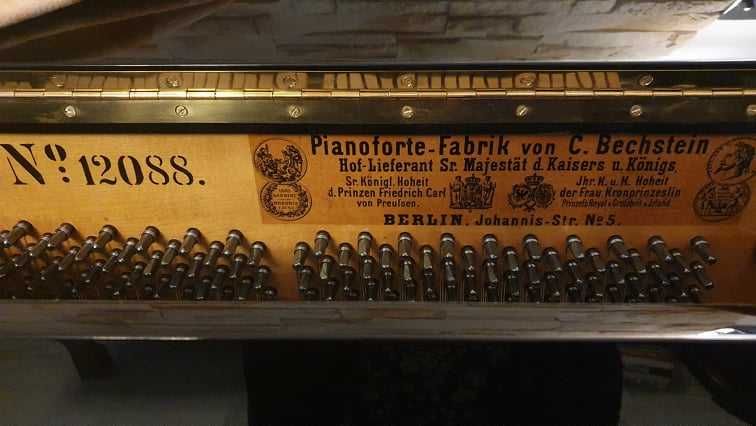 Pianino C. Bechstein z 1881 roku Nr 12088