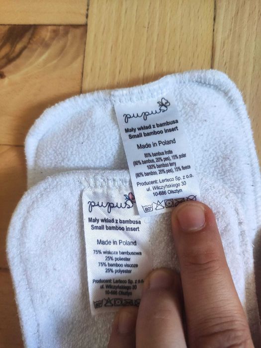 Długie wkłady do pieluchowania 17 szt