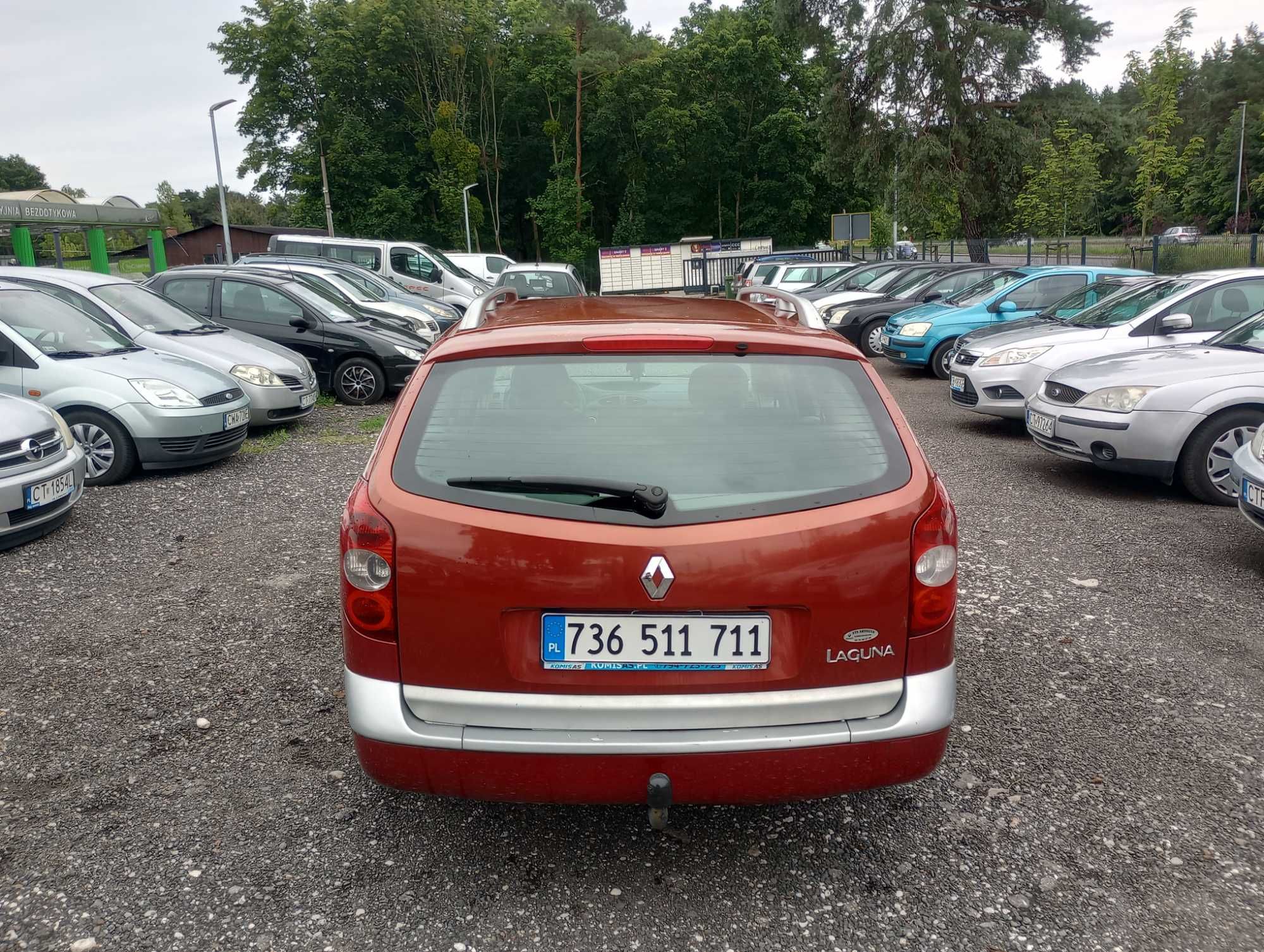 Renault Laguna 2.0D 150KM 2002r * el szyby klima el lusterka * TORUŃ