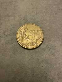 50 euro centów cent 2002 J