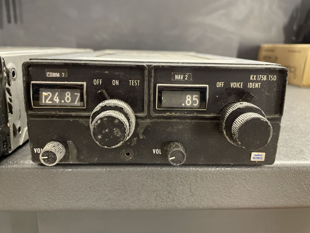 Radio lotnicze King KX 175B TSO Nav Comm