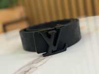 Pasek Premium LV Louis Vuitton Black Monogram Nowy