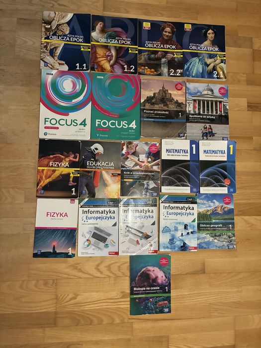 Podreczniki 1 i 2 klasa CENA PROPONAWANA ZA SZTUKE