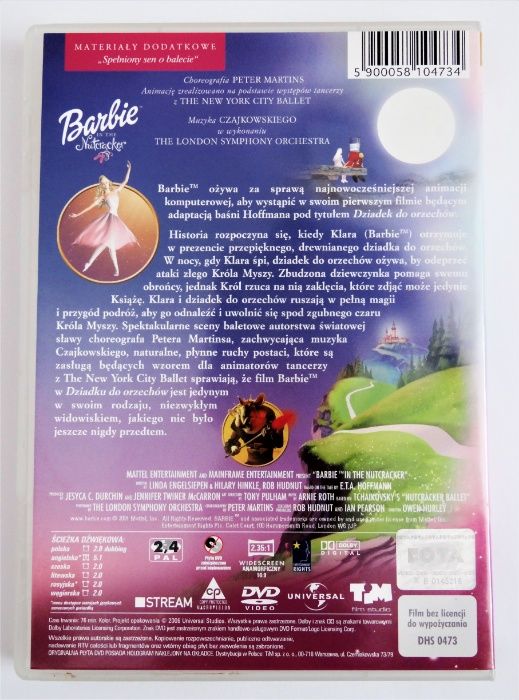 Barbie w Dziadku do orzechów - bajka na DVD